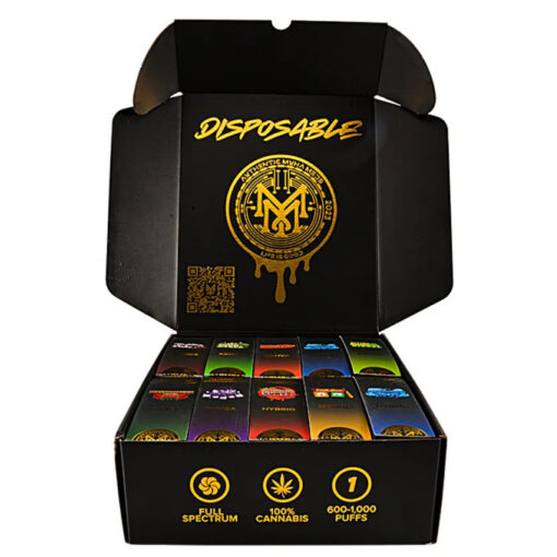Vape Pens"Experience the Ultimate Vaping Experience with MuhaMeds Master Box: 50 Packs of 1G & 2G Disposable Vape Pens for 2024! 3 Vape Pens"Experience the Ultimate Vaping Experience with MuhaMeds Master Box: 50 Packs of 1G & 2G Disposable Vape Pens for 2024! - Image 2