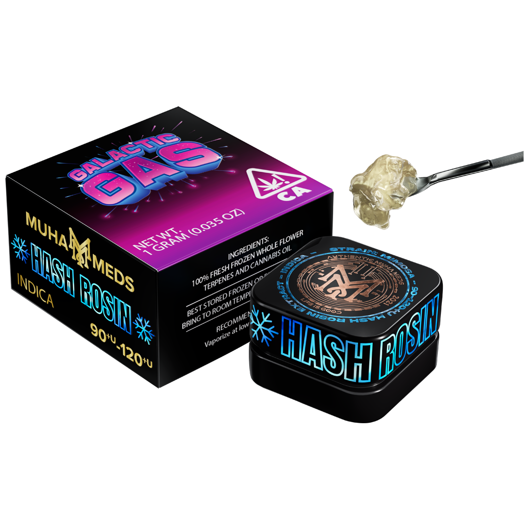 GALACTIC GAS HASH ROSIN 1G 3 GALACTIC GAS HASH ROSIN 1G