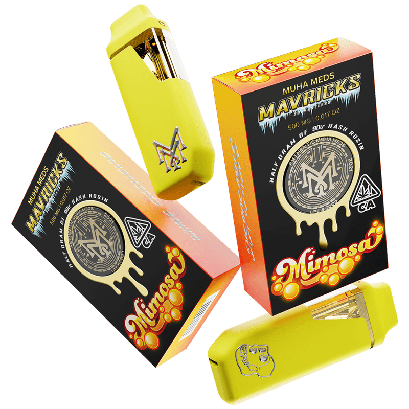 Unleash the Potent Effects of MIMOSA SATIVA: 500MG of Pure Hash Rosin! 3 MIMOSA