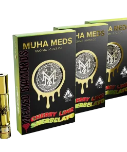 Muha Med Cherry Lime Sherbelato Melted Diamonds | SATIVA - Muha Meds