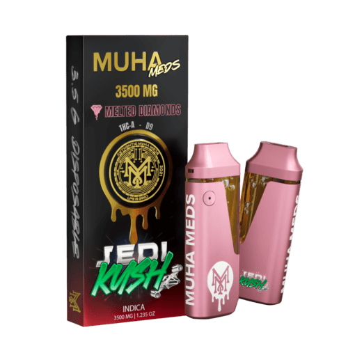 MUHA MEDS JEDI KUSH 3500 MG DISPOSABLE| INDICA - Muha Meds 3 MUHA MEDS JEDI KUSH 3500 MG DISPOSABLE| INDICA - Muha Meds