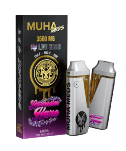 MUHA MEDS LAVENDER HAZE 3500 MG DISPOSABLE| SATIVA - Muha Meds