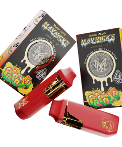 Unleash Your Senses with MUHA MEDS Real Papaya Live Indica 500mg Hash Rosin - The Ultimate High Experience!