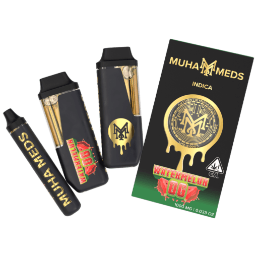 MUHA MEDS WATERMELON OG DISPOSABLES 3 MUHA MEDS WATERMELON OG DISPOSABLES
