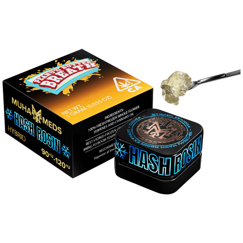 PEANUT BUTTER BREATH | HYBRID 1G HASH ROSIN 3 PEANUT BUTTER BREATH | HYBRID 1G HASH ROSIN