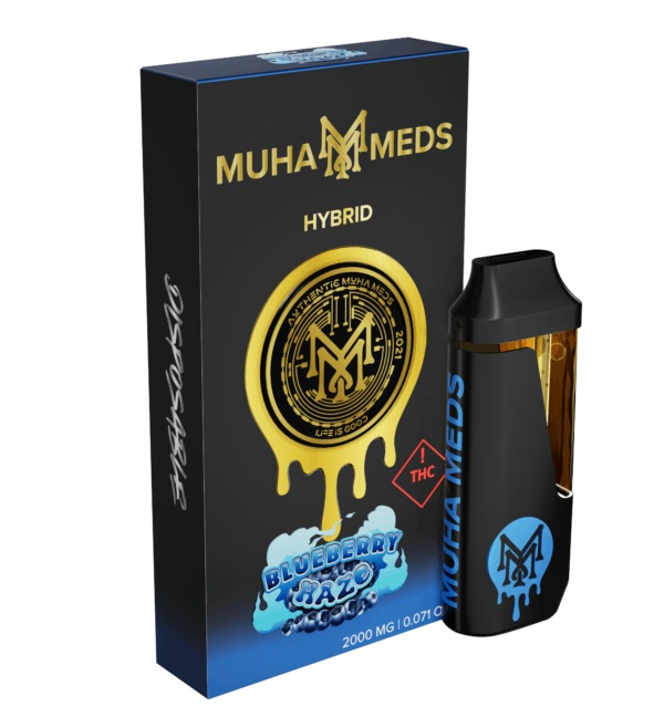 Blueberry Haze Muha Meds 2g - Premium Cannabis Extract for Flavor & Relaxation 4 Blueberry Haze Muha Meds 2g - Premium Cannabis Extract for Flavor & Relaxation - Image 2
