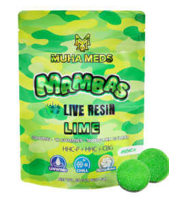 Buy Muha Meds Lime Live Resin Gummies Online,