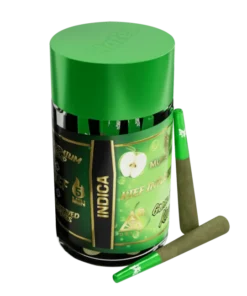 Alternative view of Green Apple Runtz 5 Pre-Rolls,