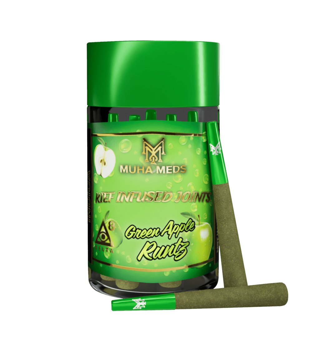 Green Apple Runtz 5 Pre-Rolls, 3 Green Apple Runtz 5 Pre-Rolls,