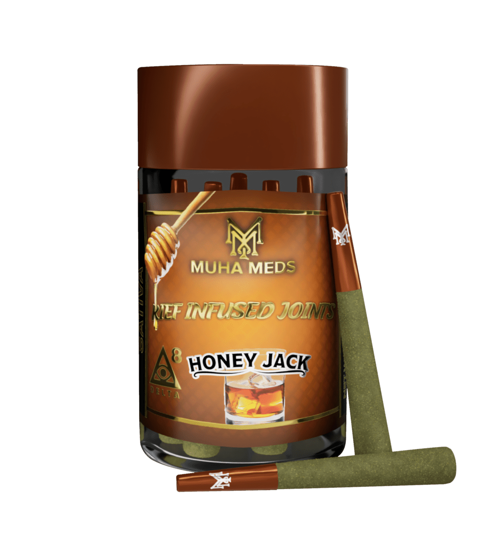 Honey Jack 5 Pre-Rolls, 3 Honey Jack 5 Pre-Rolls,