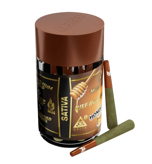 Honey Jack 5 Pre-Rolls, 4 Honey Jack 5 Pre-Rolls, - Image 2
