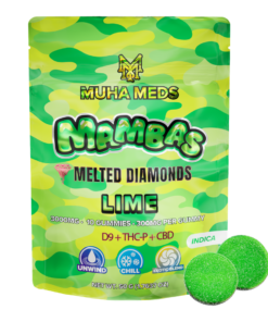 Lime Melted Diamonds Gummies,