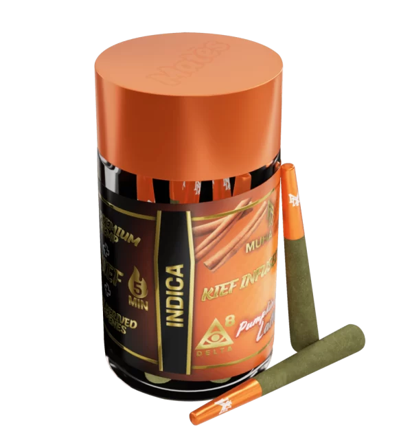 Pumpkin Spice Latte 5 Pre-Rolls, 4 Pumpkin Spice Latte 5 Pre-Rolls, - Image 2