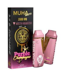 Alternative view of Purple Champagne Strain: Premium Muha for Unmatched Flavor & Potency