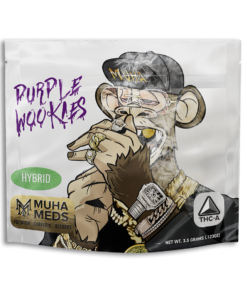 Purple Wookies 3.5 Gram Flower Bag,