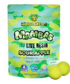 Sour Apple Live Resin Gummies,