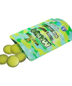 Alternative view of Sour Apple Melted Diamonds Gummies,