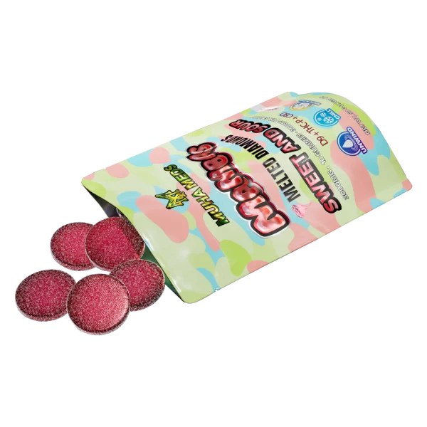 Sweet and Sour Melted Diamonds Gummies, 4 Sweet and Sour Melted Diamonds Gummies, - Image 2