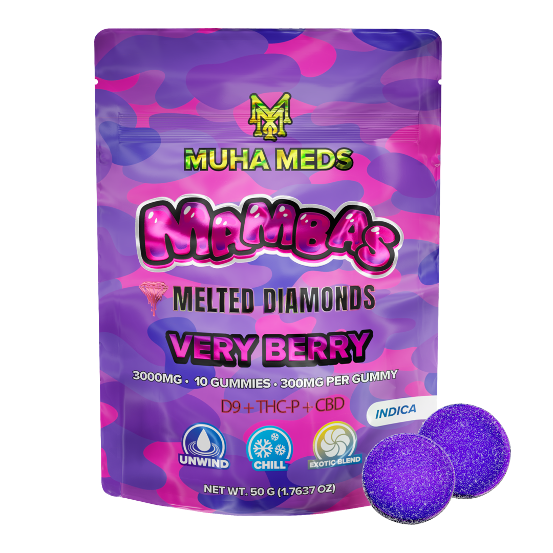 Very Berry Melted Diamonds Gummies 3 Gram, 3 Very Berry Melted Diamonds Gummies 3 Gram,