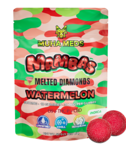 Watermelon Melted Diamonds Gummies – Muha Meds CA,