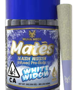White Widow Hash Rosin Mates Pre-Rolls,